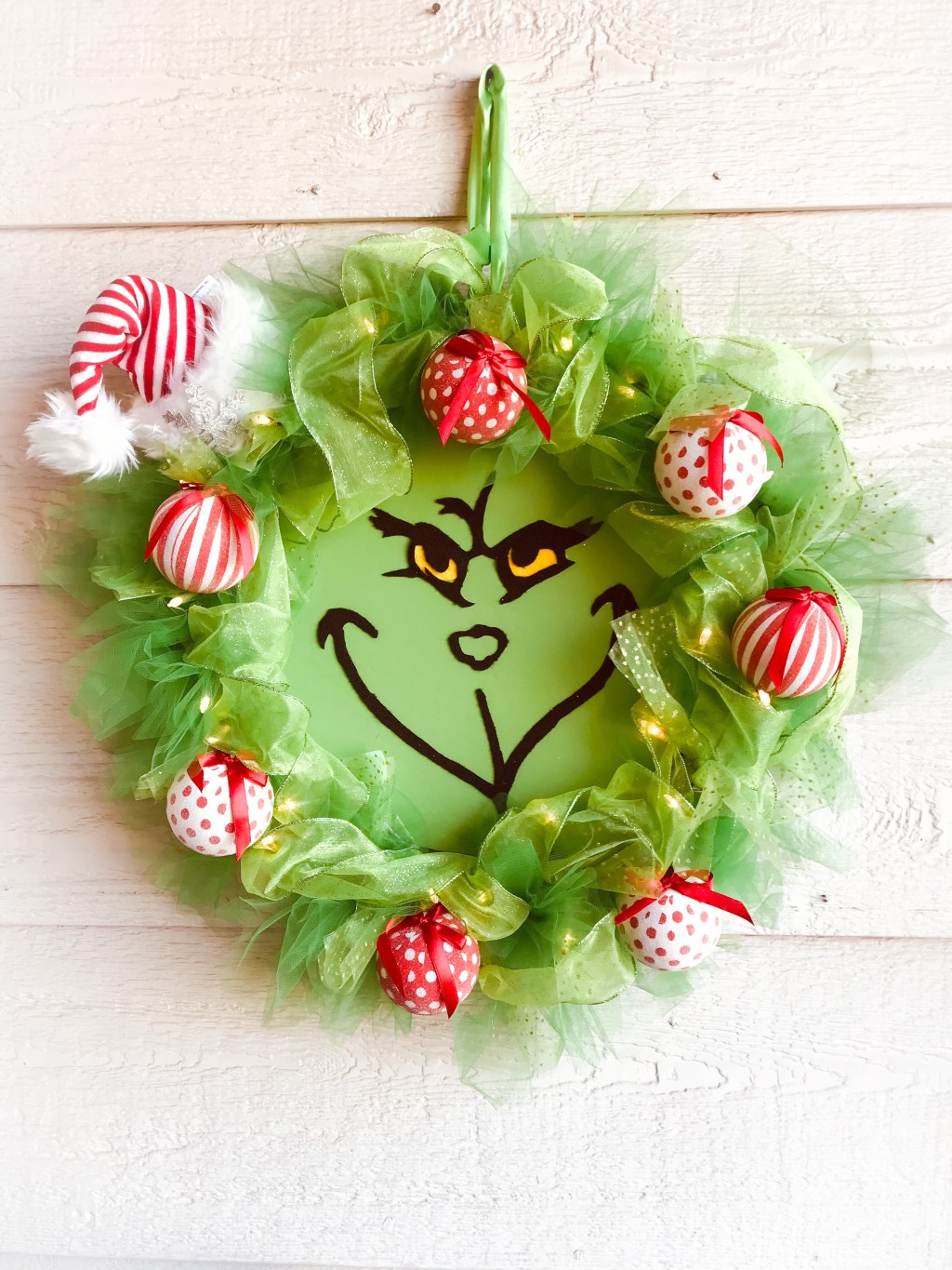 Grinch Wreath