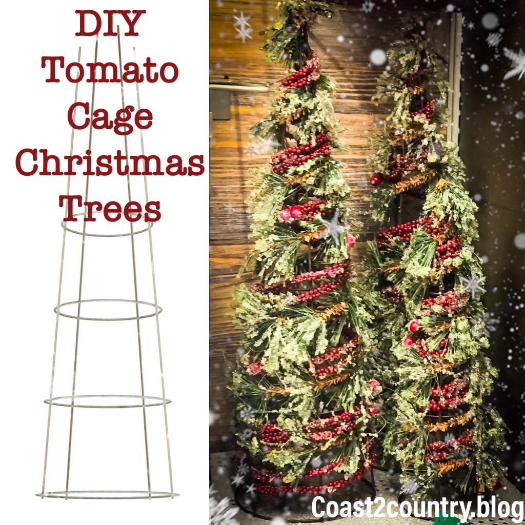 DIY Tomato Cage Christmas Trees: A Festive&nbsp;Upcycle