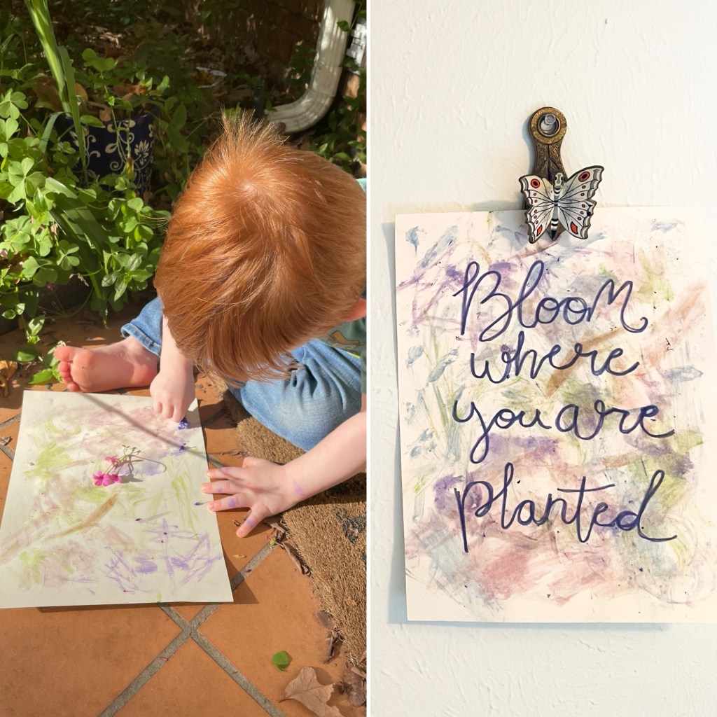 Painting with Flowers: A Springtime Art Project for&nbsp;Kids