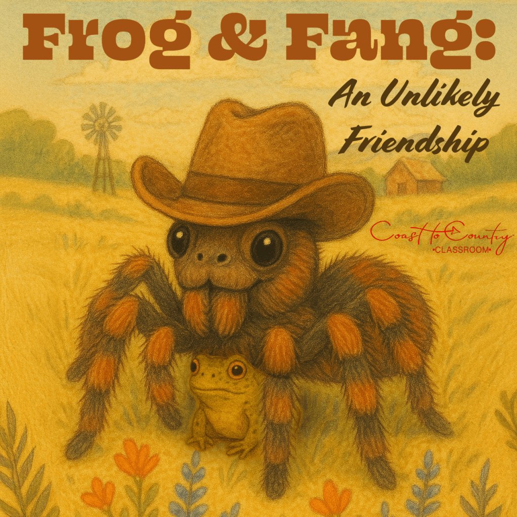 🕷🐸 Frog and Fang: The Wildest Roommates in&nbsp;Nature